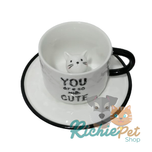 Taza gato- mascotas